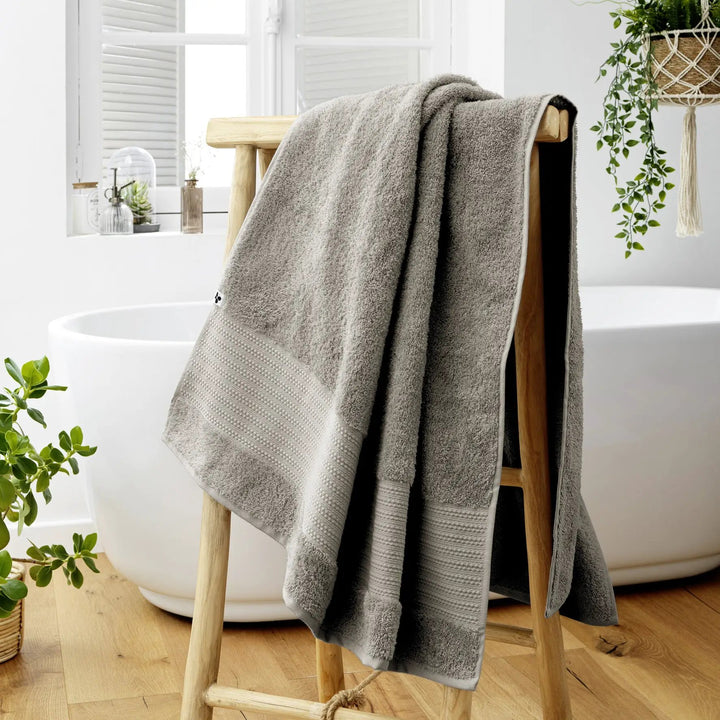 Serviette de bain 90 x 150 cm GARANCE Argile by L'effet papillon