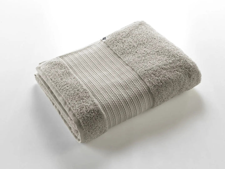 Serviette de bain 90 x 150 cm GARANCE Argile by L'effet papillon