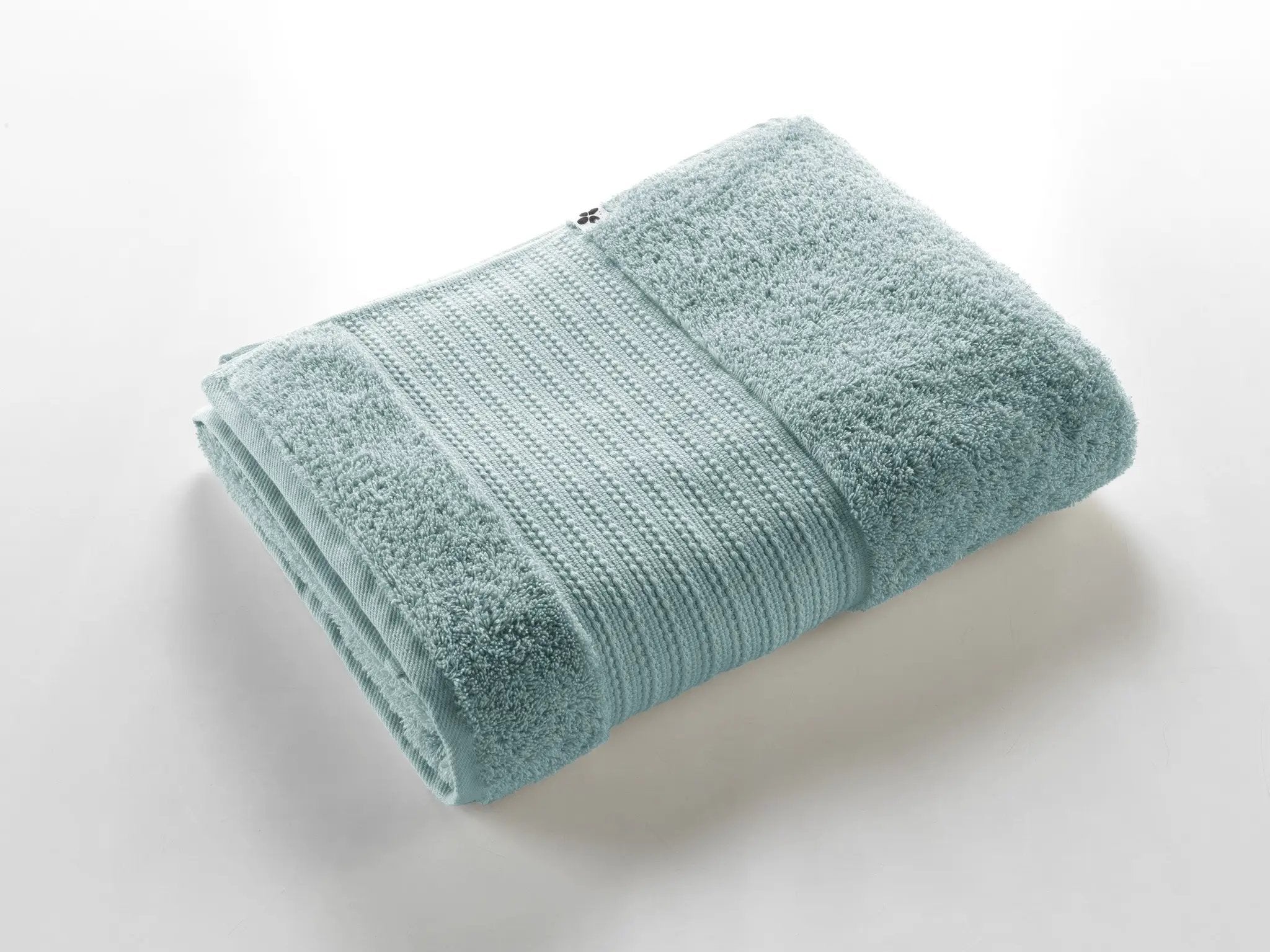 Serviette de bain 90 x 150 cm GARANCE Bleu glacier by L'effet papillon