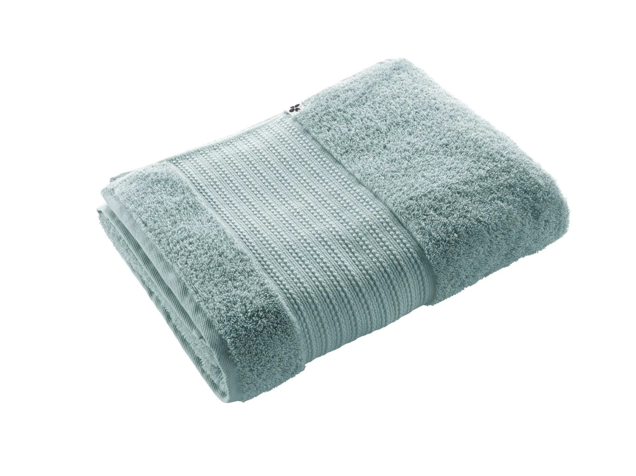 Serviette de bain 90 x 150 cm GARANCE Bleu glacier by L'effet papillon