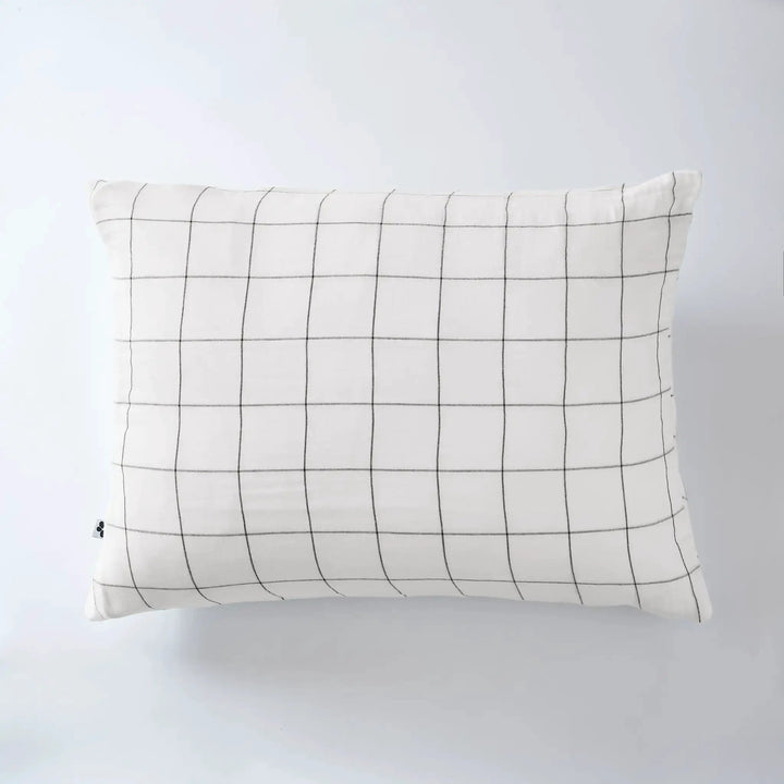 Taie d'oreiller Gaze de coton GAÏA MATCH Chantilly by L'effet papillon