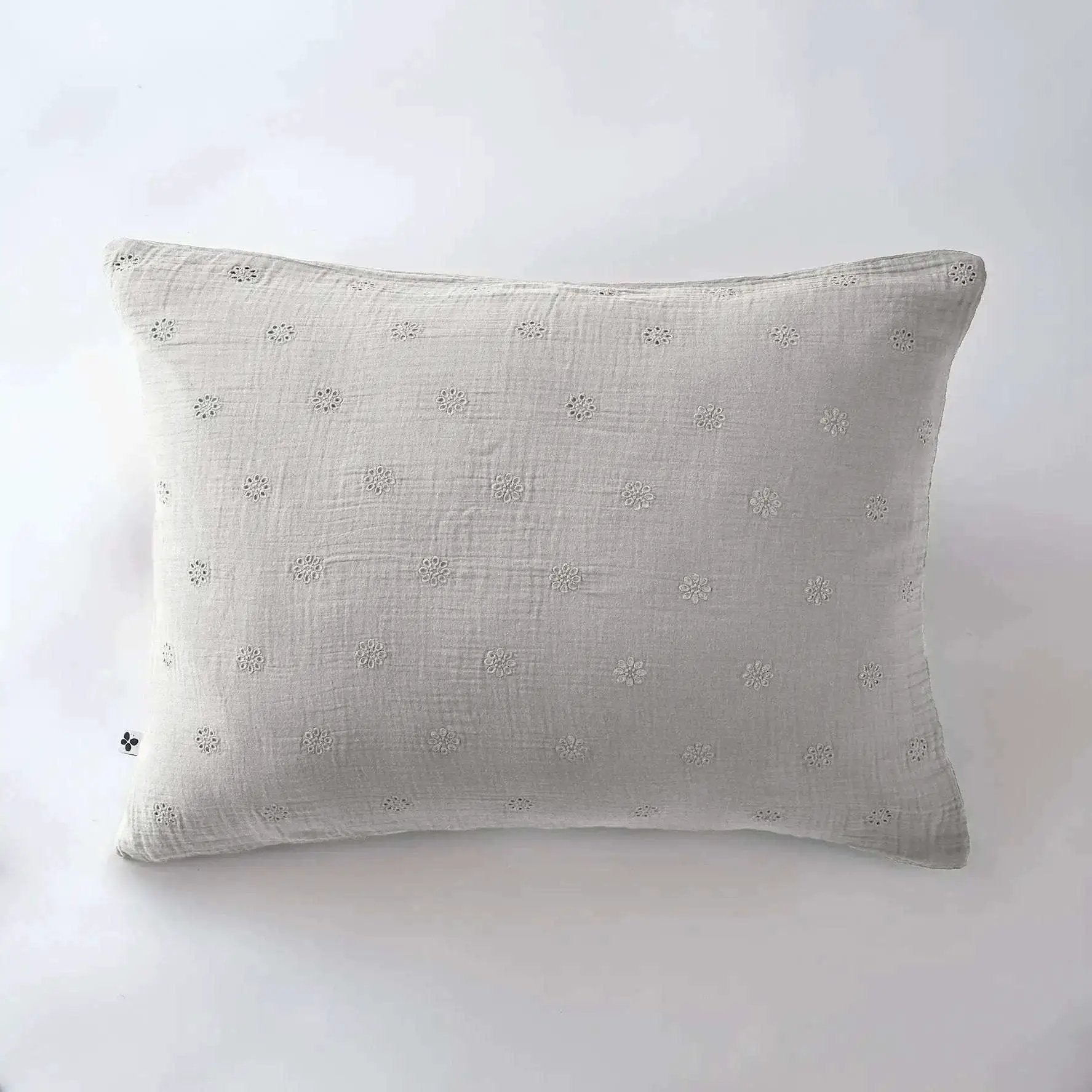 Taie d'oreiller Gaze de coton GAÏA BOHO Nuage by L'effet papillon