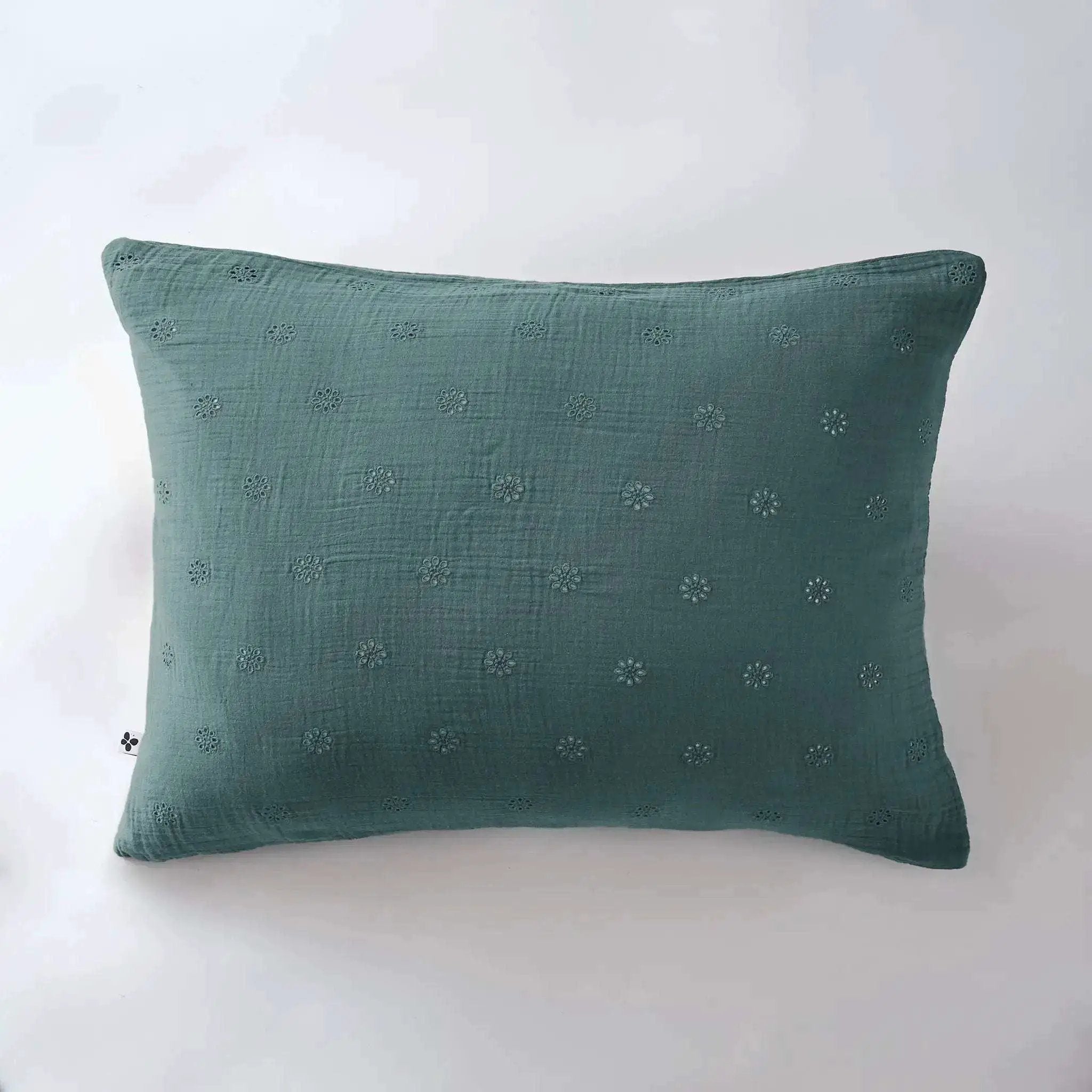 Taie d'oreiller Gaze de coton GAÏA BOHO Canard by L'effet papillon