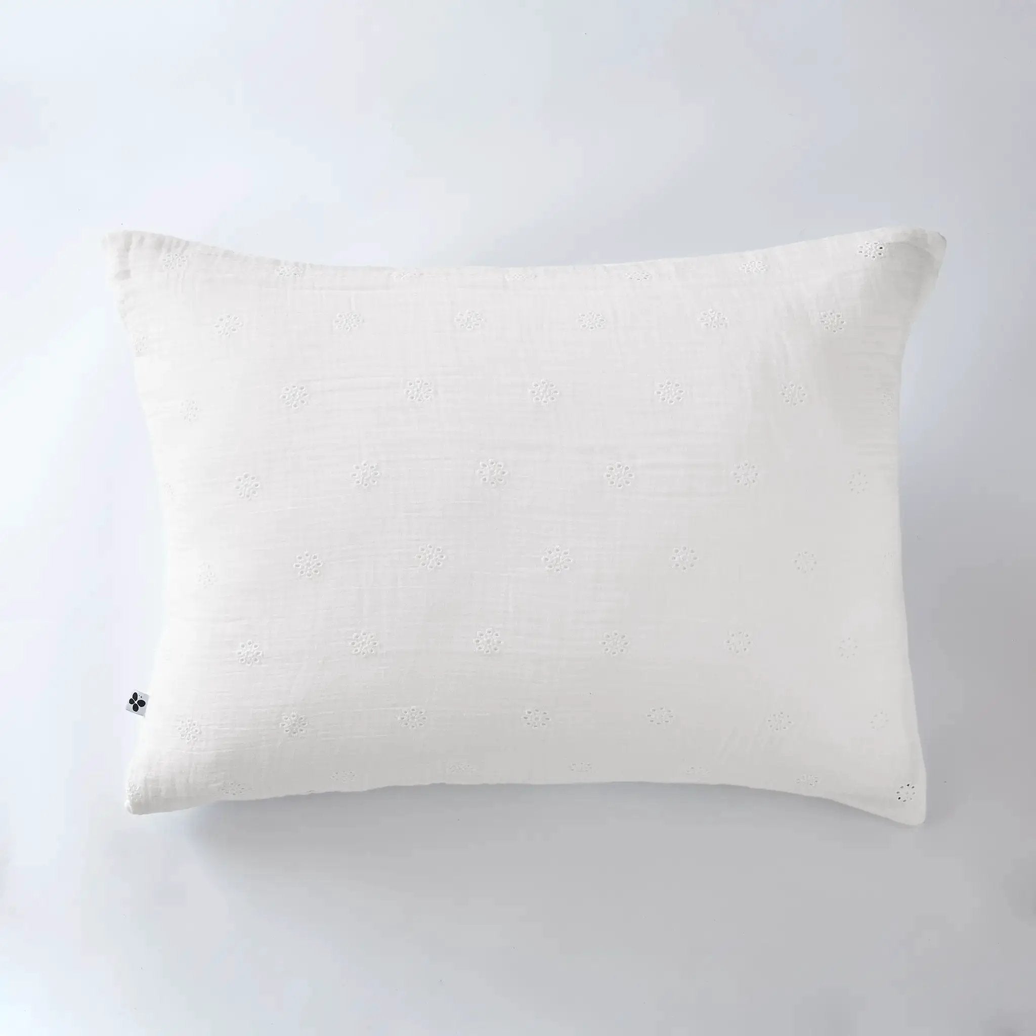 Taie d'oreiller Gaze de coton GAÏA BOHO Chantilly by L'effet papillon