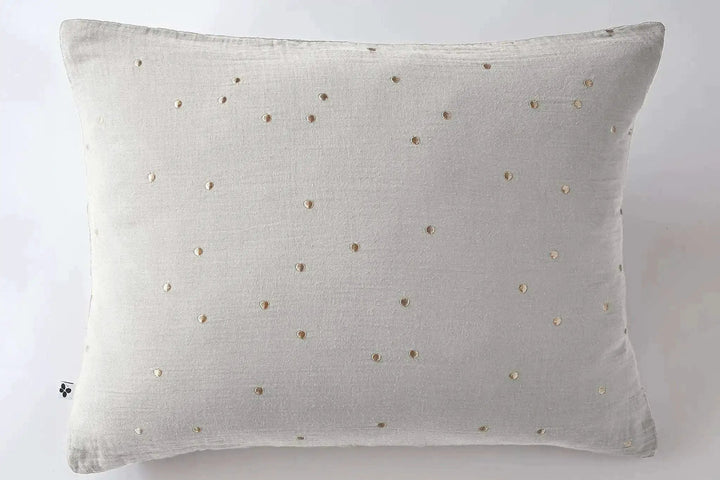 Taie d'oreiller Gaze de coton GAÏA CHIC Nuage by L'effet papillon