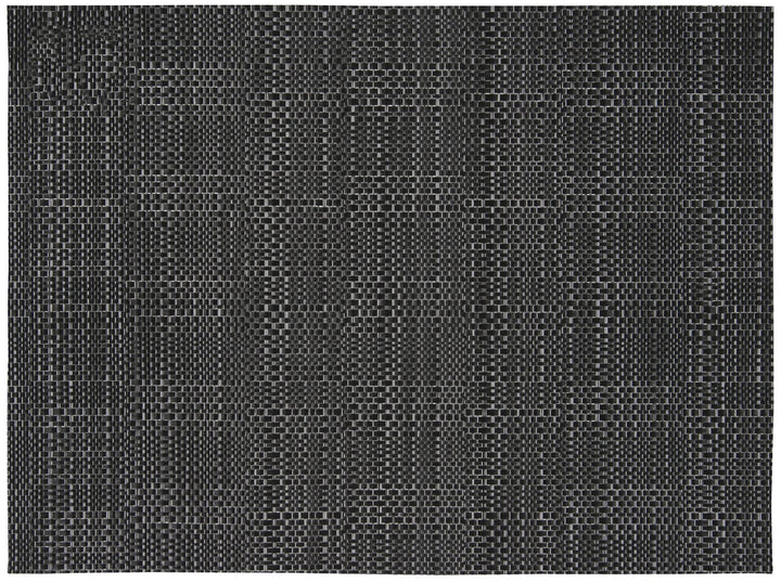 Set de table PVC tissé noir de Winkler avec texture résistante et design moderne