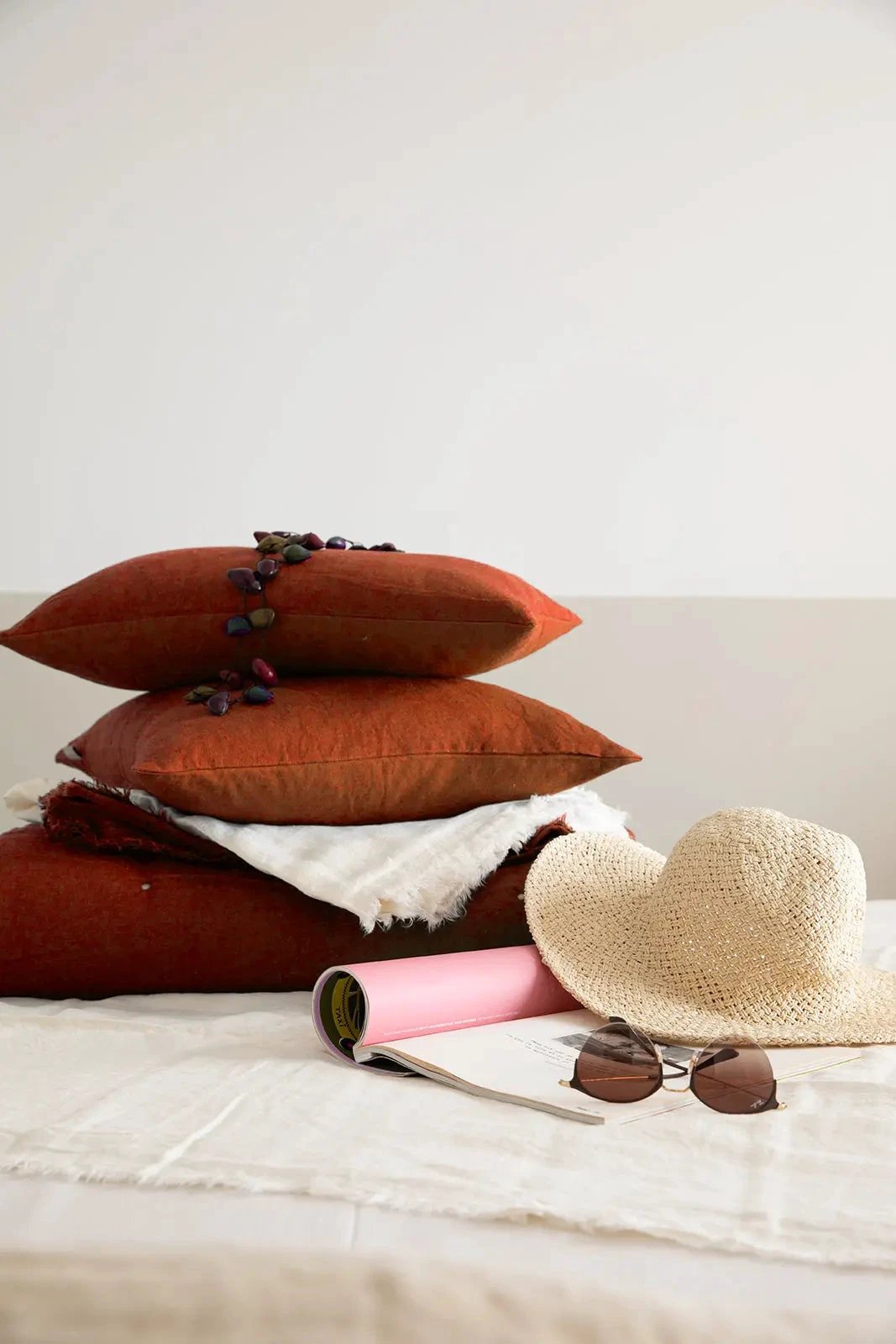 Coussin uni Zeff by Vivaraise