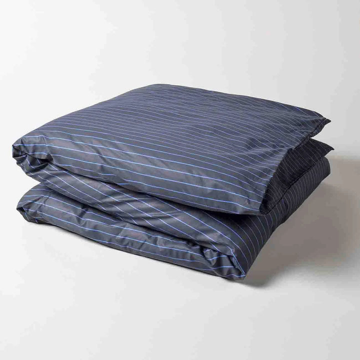 Housse de couette Line Blue by La Cerise sur le Gâteau