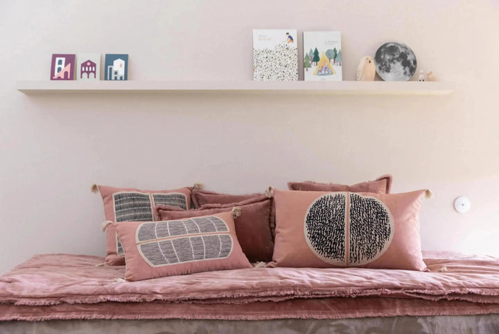 Coussin uni Fara by Vivaraise