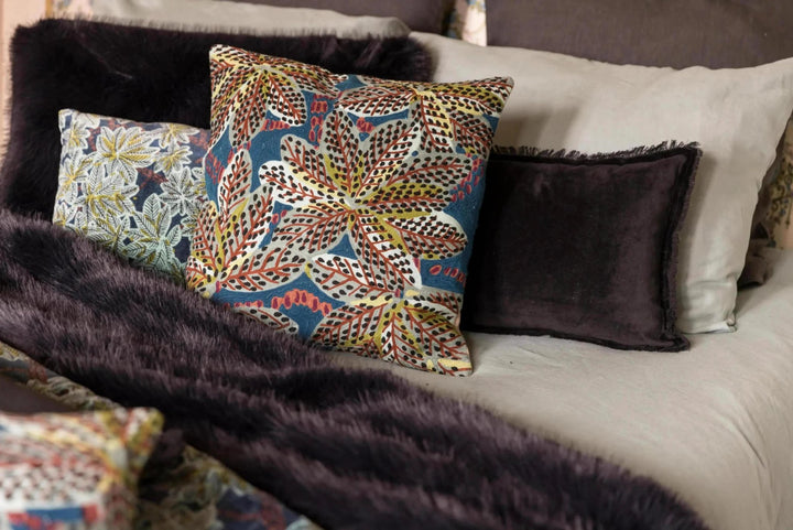 Coussin uni Fara by Vivaraise