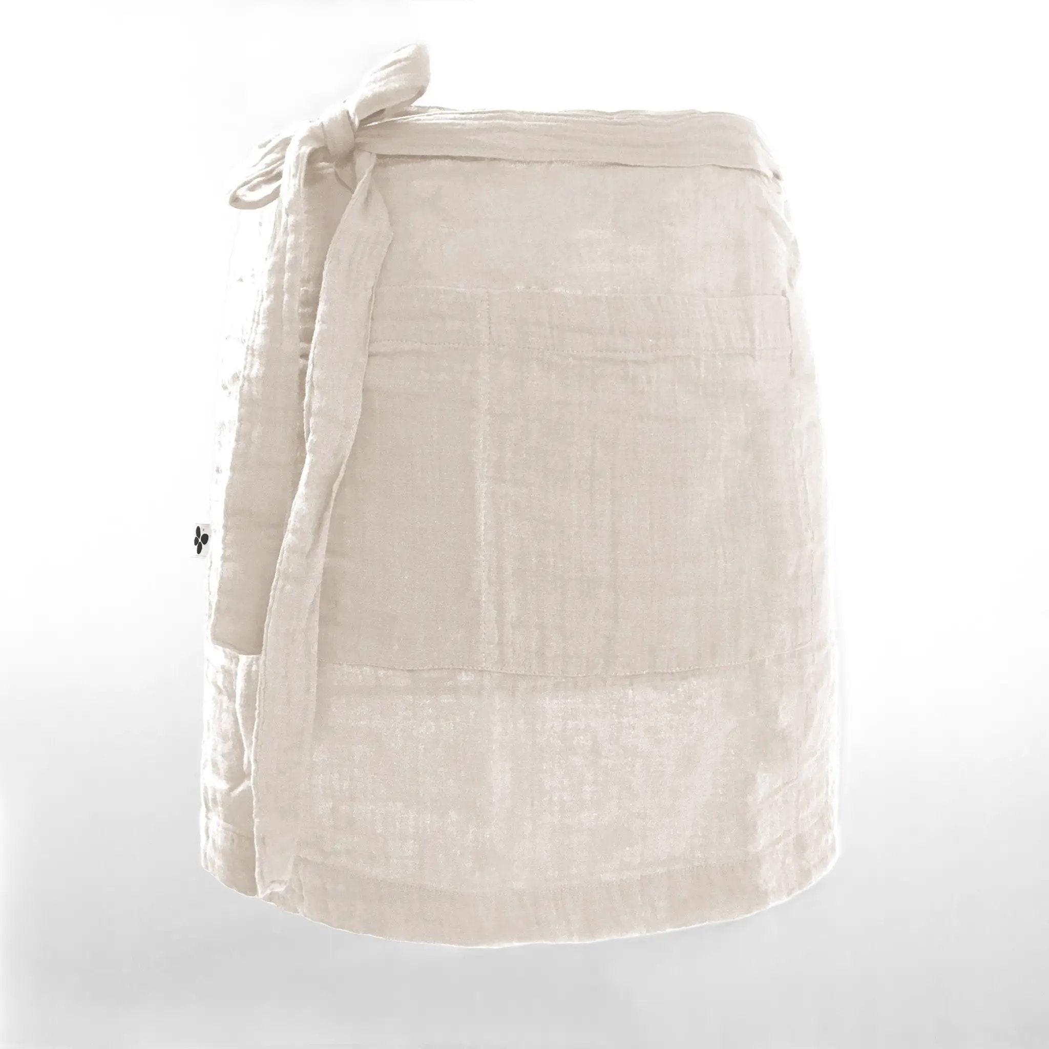 Tablier serveur 45 x 80 cm Gaze de coton unie GAÏA Pampa by L'effet papillon