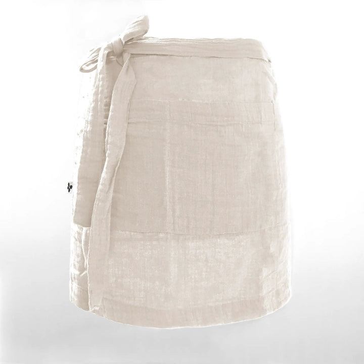 Tablier serveur 45 x 80 cm Gaze de coton unie GAÏA Pampa by L'effet papillon
