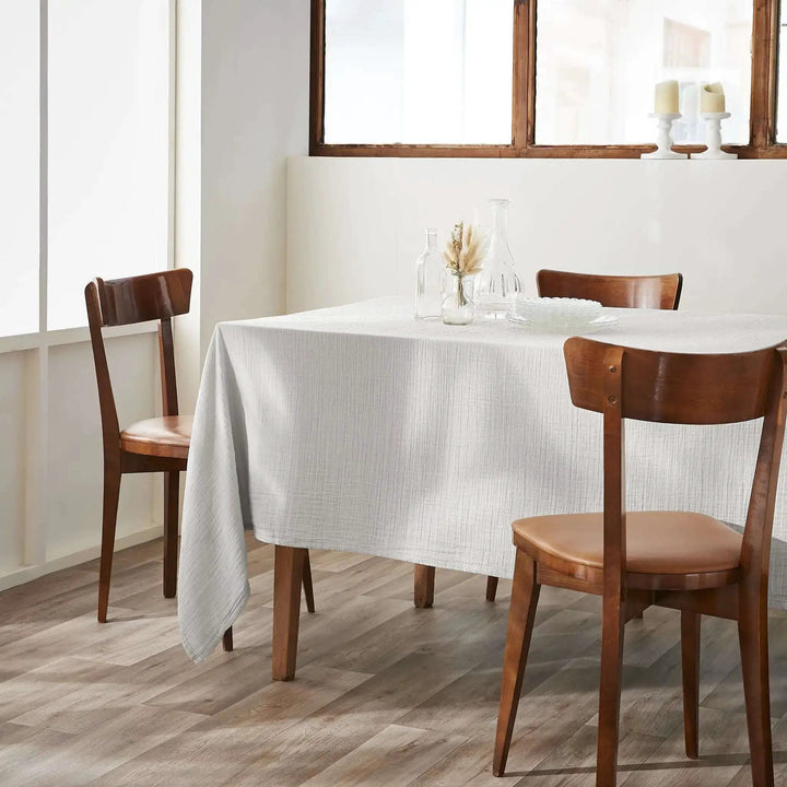 Nappe Gaze de coton unie GAÏA Nuage by L'effet papillon