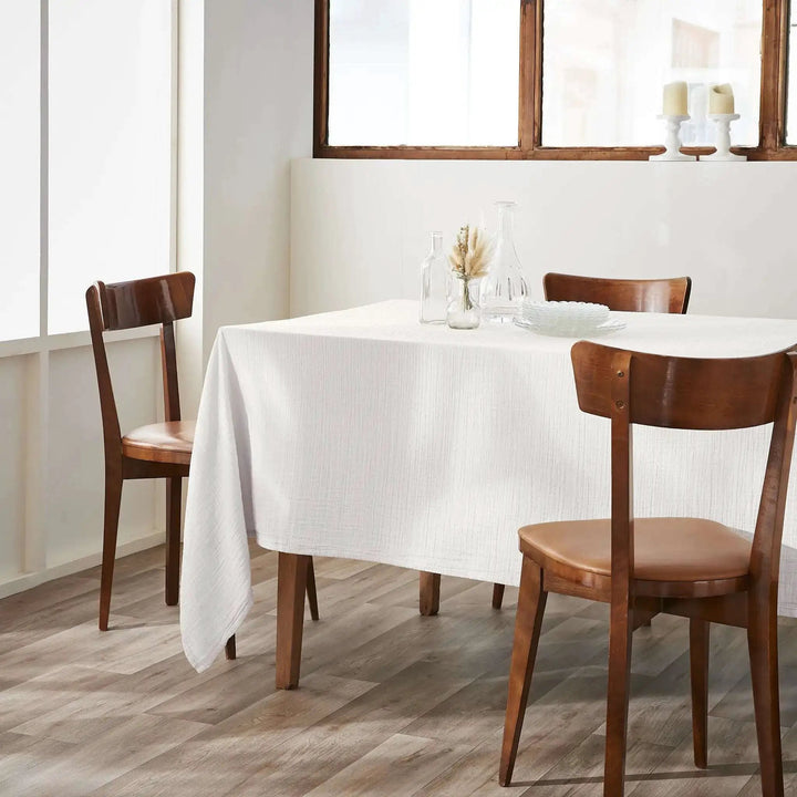 Nappe Gaze de coton unie GAÏA Chantilly by L'effet papillon