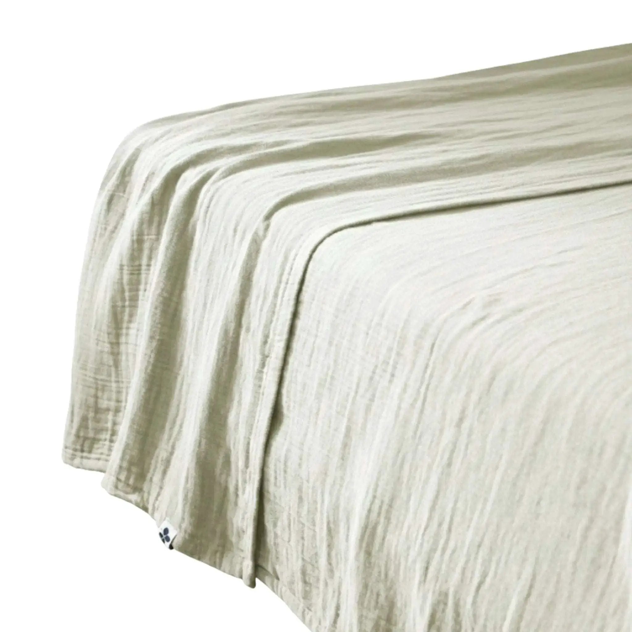 Drap plat 240x300 GAÏA Vert d'eau