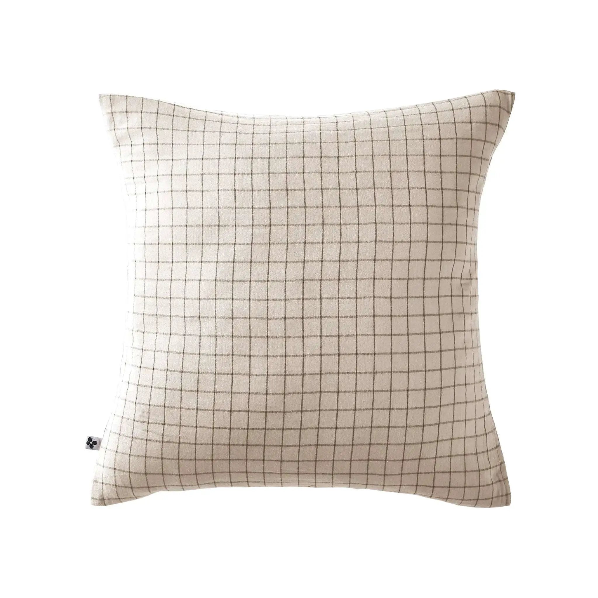 Taie d'oreiller Gaze de coton GAÏA MIX Pampa by L'effet papillon