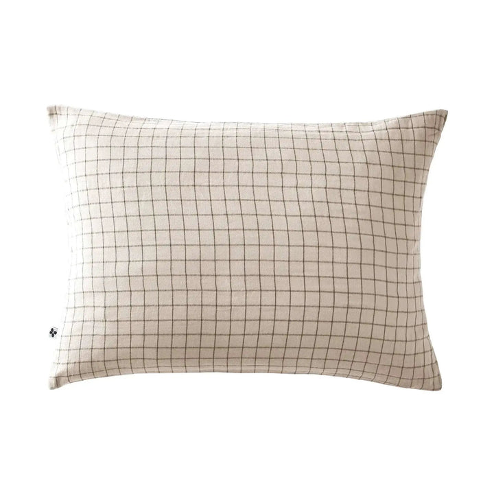 Taie d'oreiller Gaze de coton GAÏA MIX Pampa by L'effet papillon