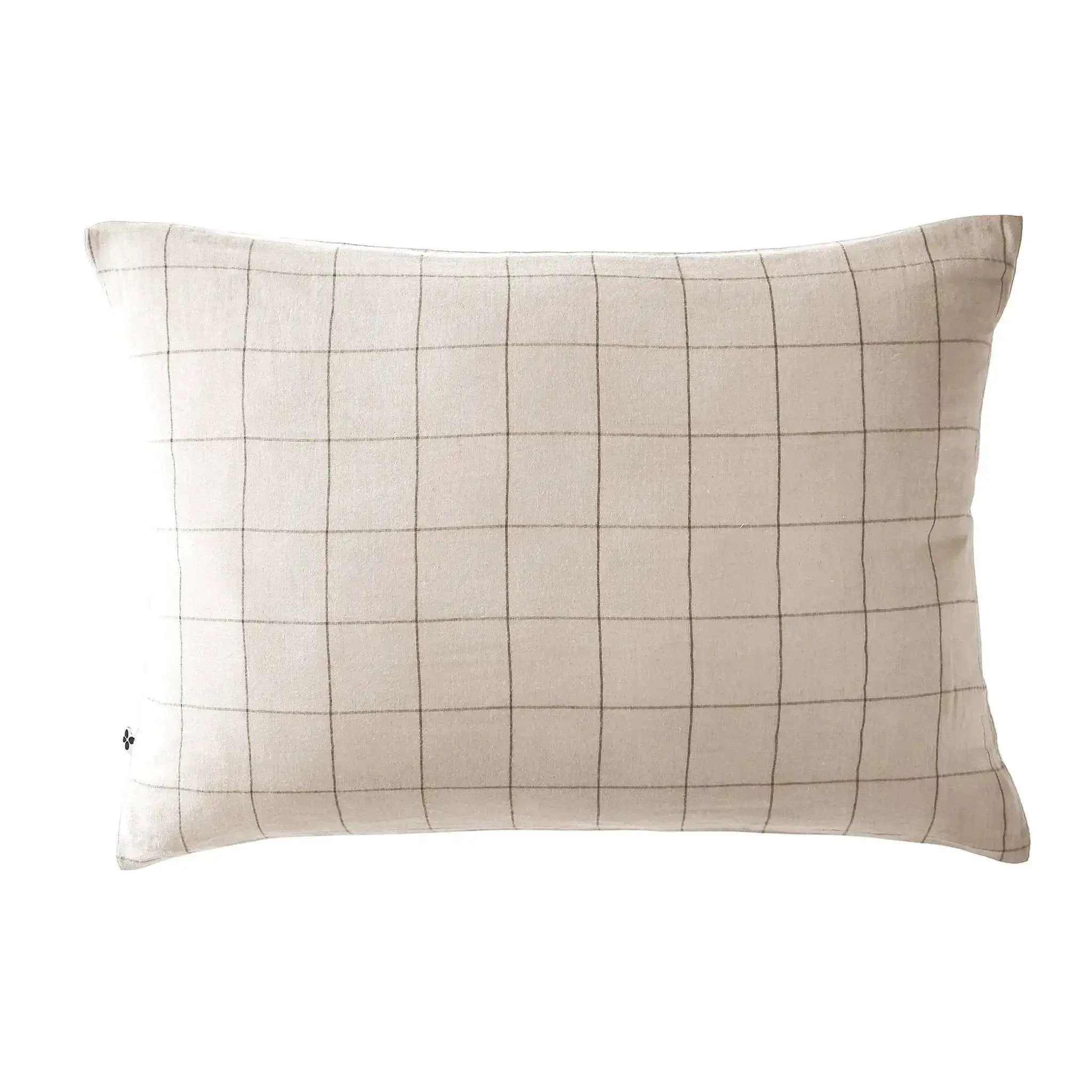 Taie d'oreiller Gaze de coton GAÏA MATCH Pampa by L'effet papillon
