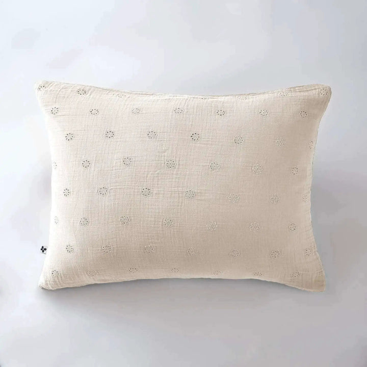 Taie d'oreiller Gaze de coton GAÏA BOHO Pampa by L'effet papillon