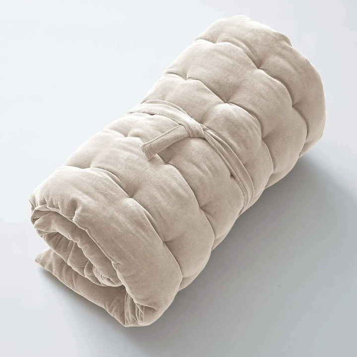 Matelas de sol 60 x 120 Velours de coton CÉSAR Pampa by L'effet papillon