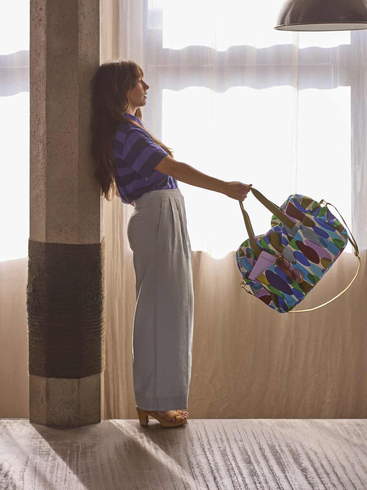 Sac voyage Joy Multicolore La Cerise sur le Gâteau