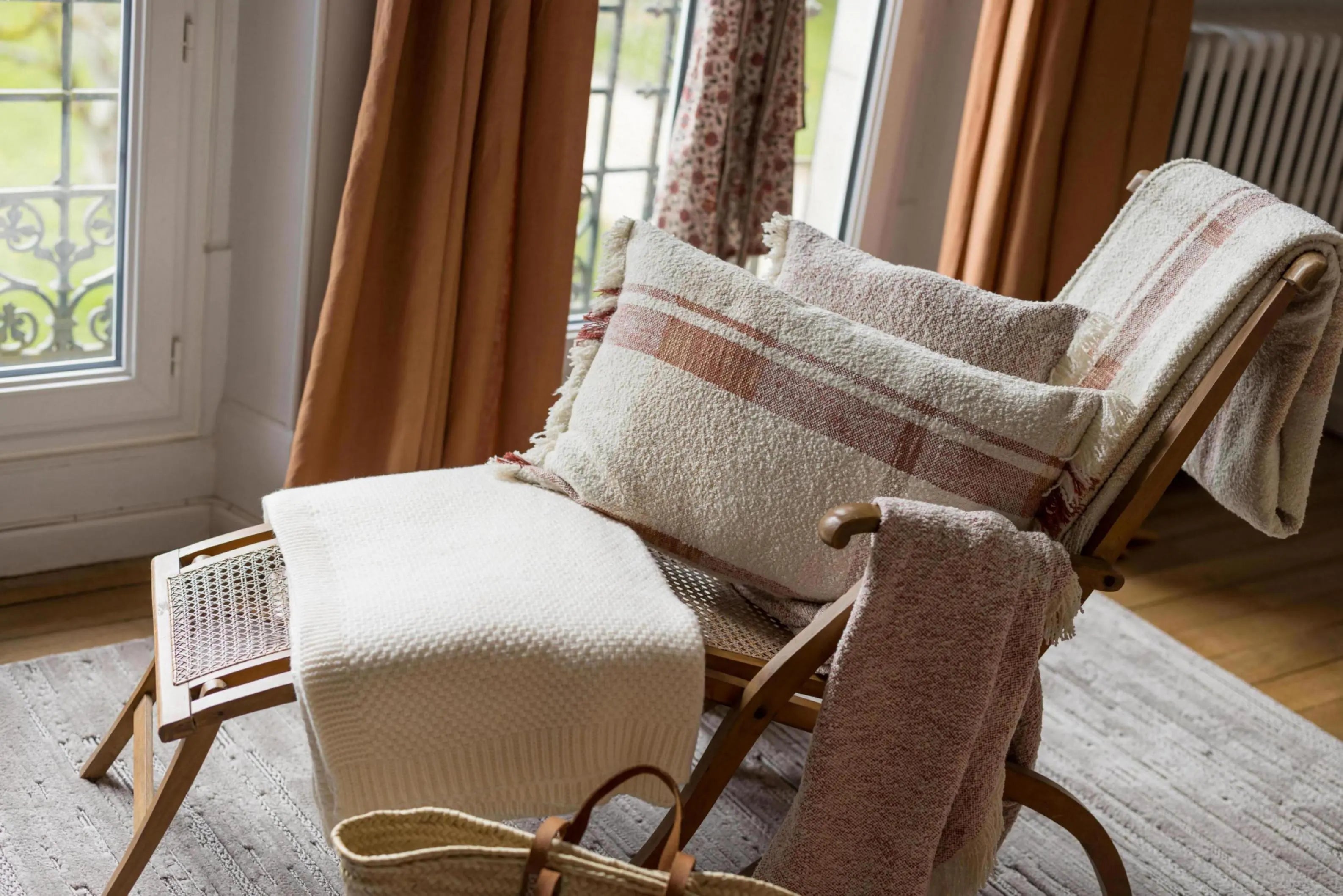 Coussin chiné Jane by Vivaraise