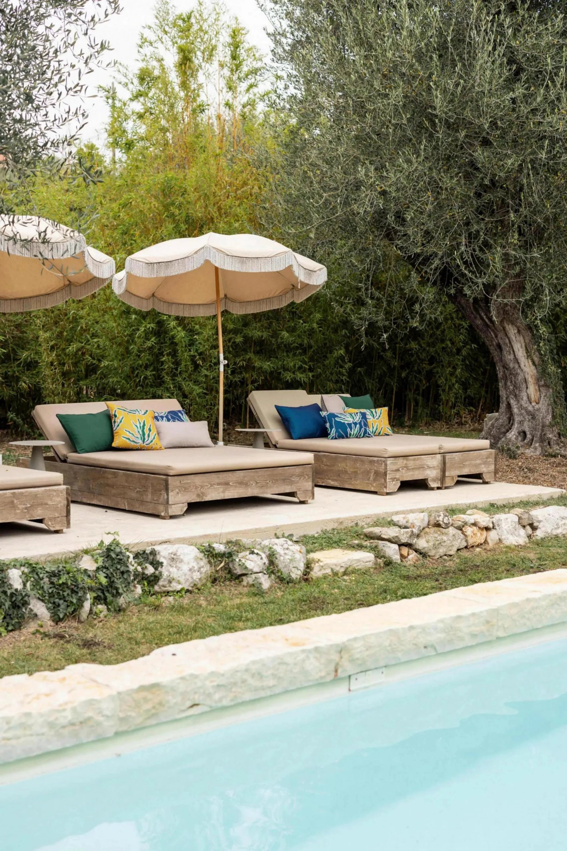 Coussin imprimé Alga outdoor by Vivaraise