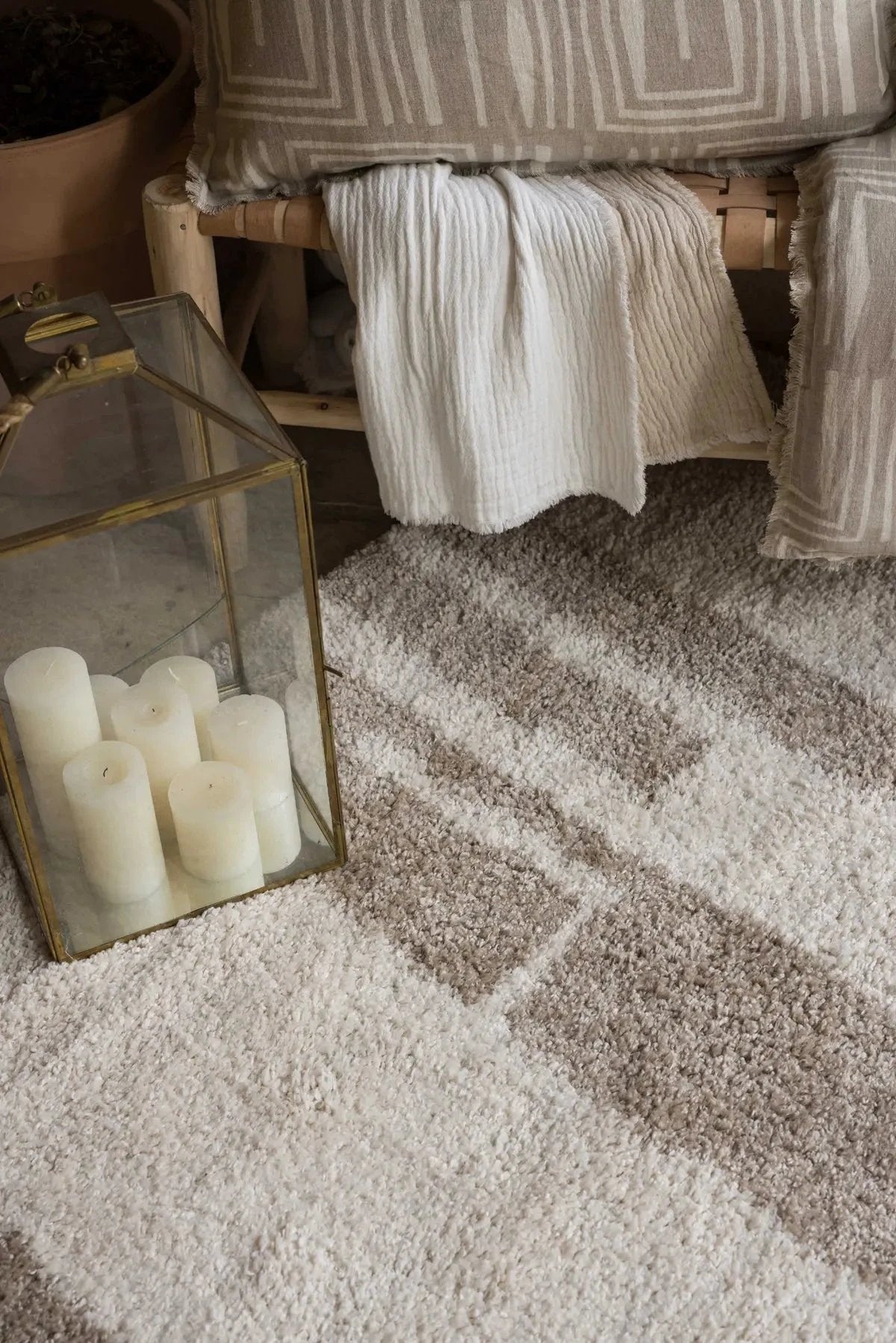 Tapis Nesma Naturel by Vivaraise