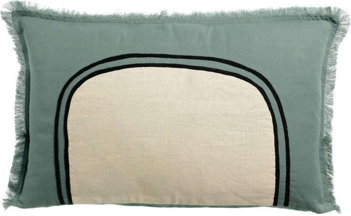 Coussin bicolore Laly by Vivaraise