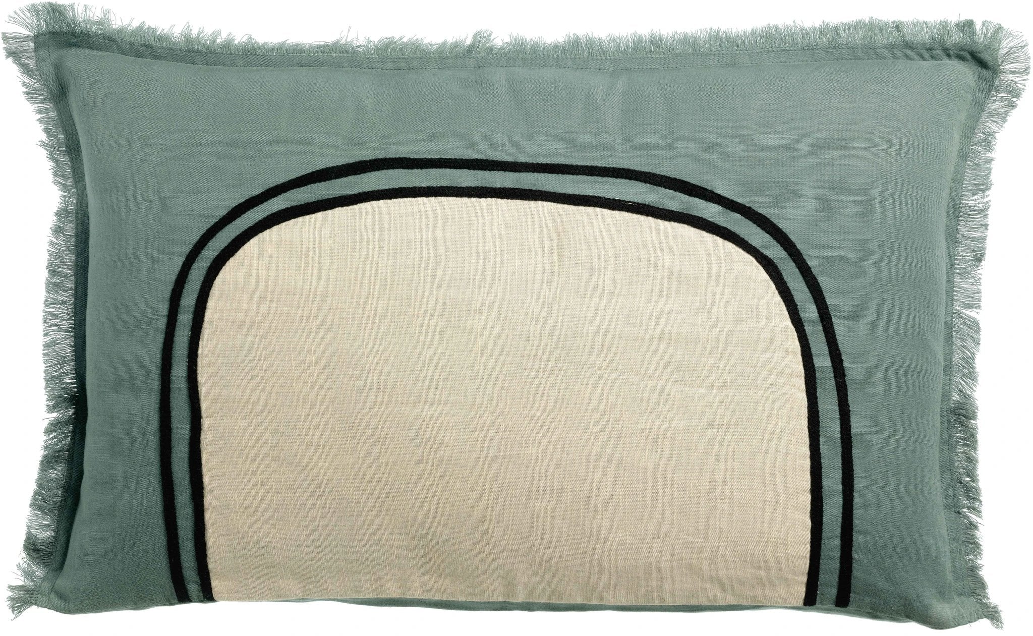 Coussin bicolore Laly by Vivaraise