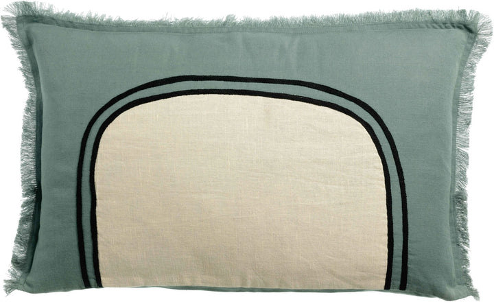 Coussin bicolore Laly by Vivaraise