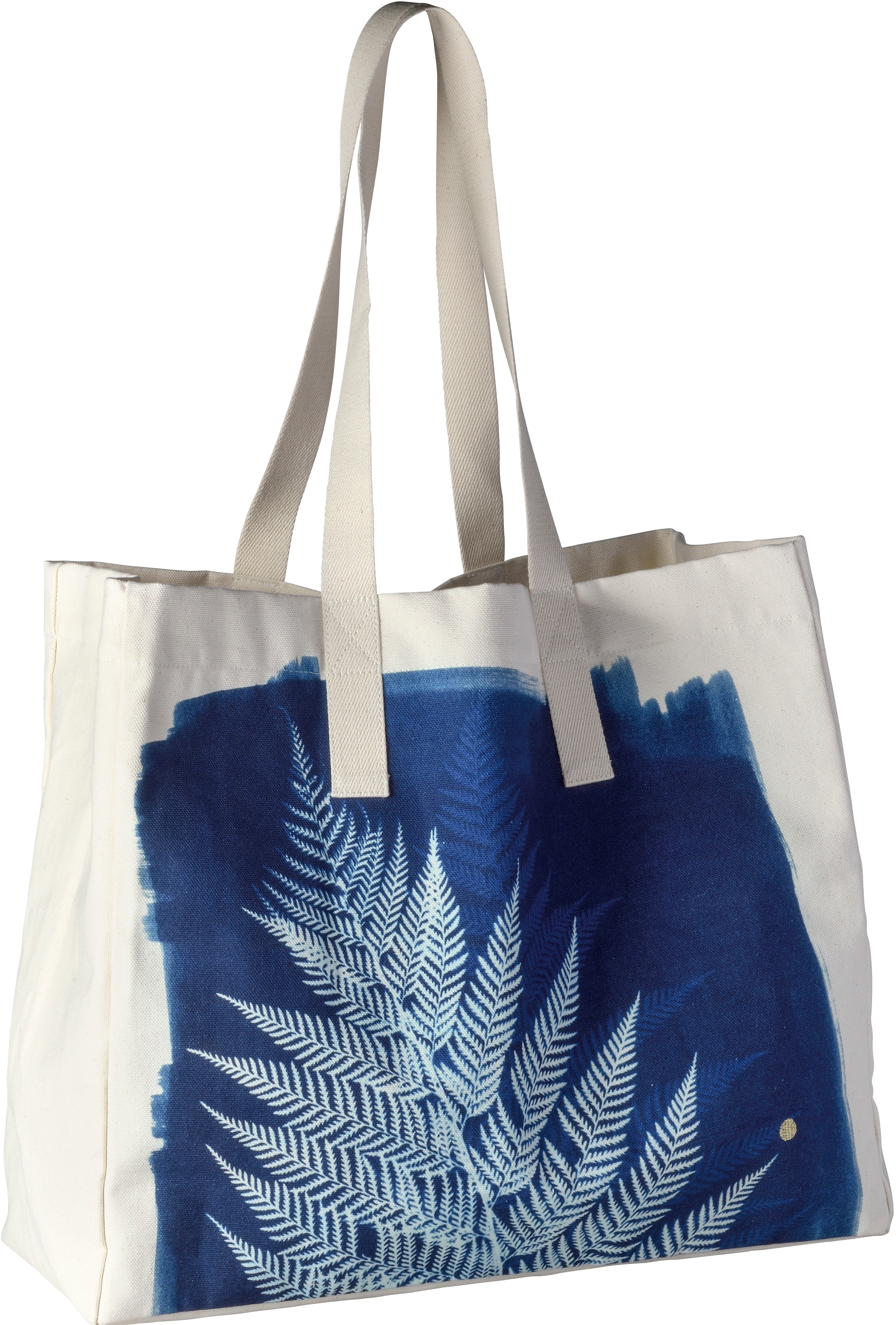 Sac cabas Fougère Bleu La Cerise sur le Gâteau