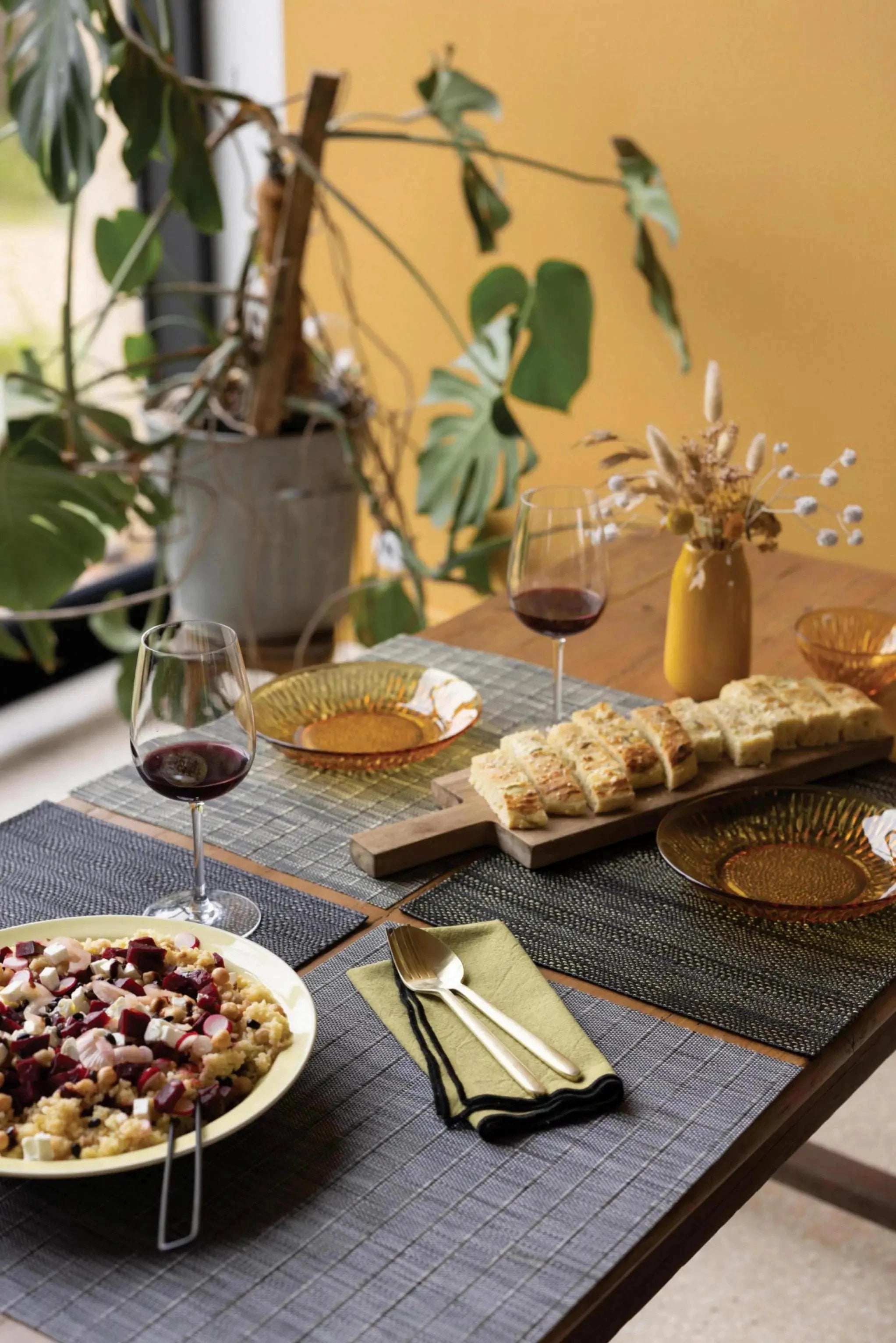 Set de table Canna en PVC tissé by Winkler