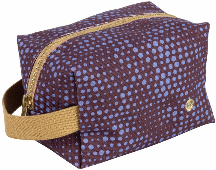 Trousse cube Voluto Multicolore coton bio Casa Plume