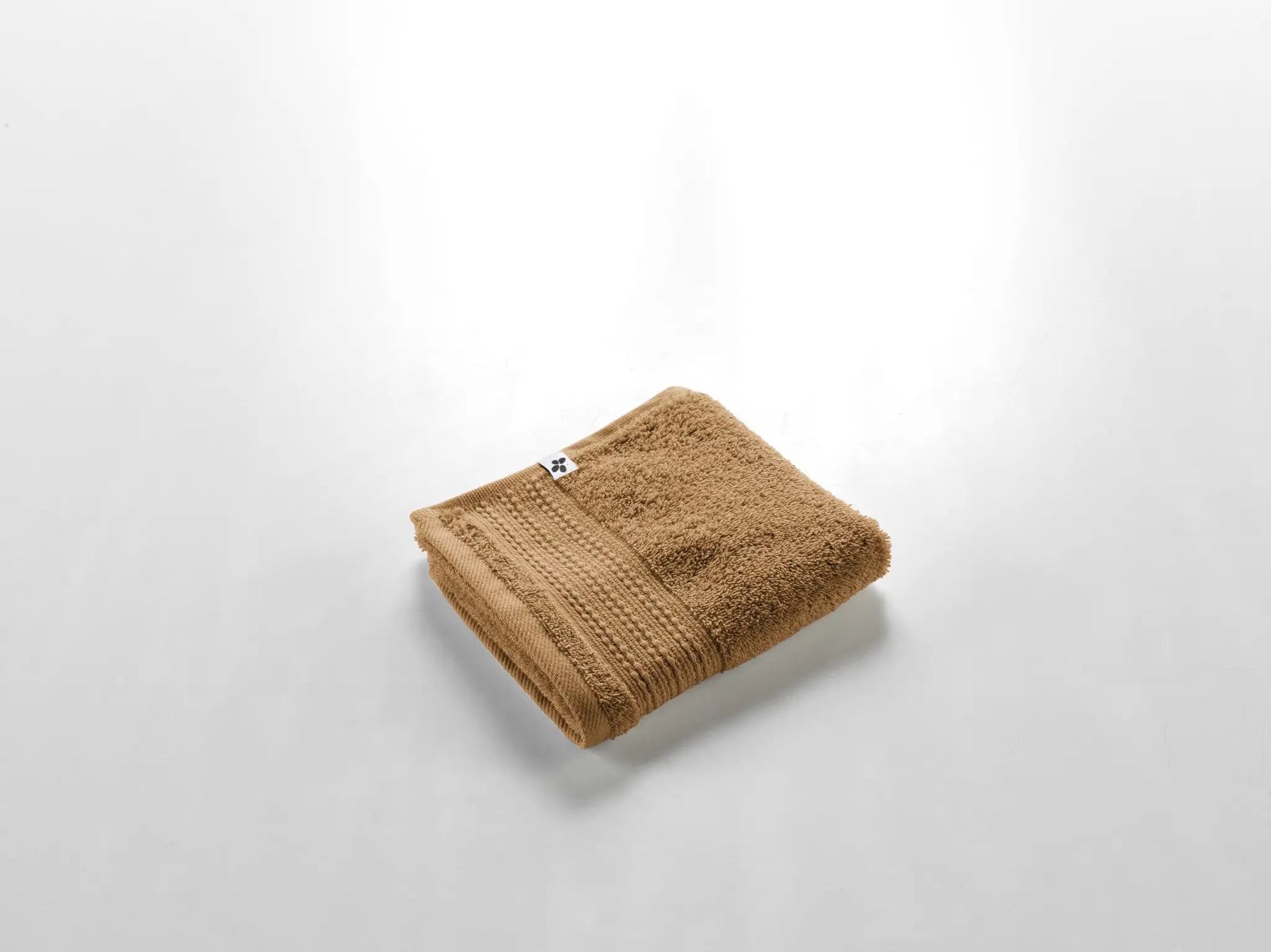 Serviette invité 30 x 50 cm GARANCE Camel by L'effet papillon