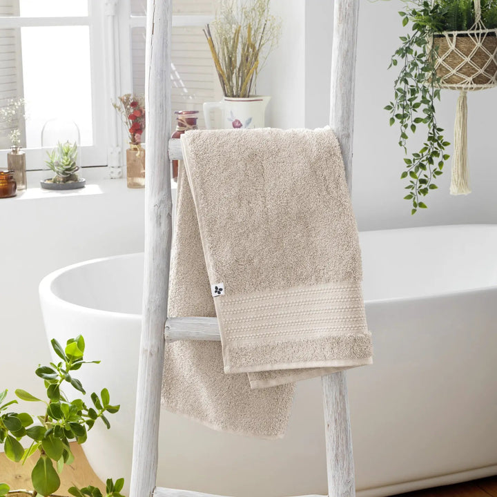 Serviette de toilette 50 x 90 cm GARANCE Pampa by L'effet papillon