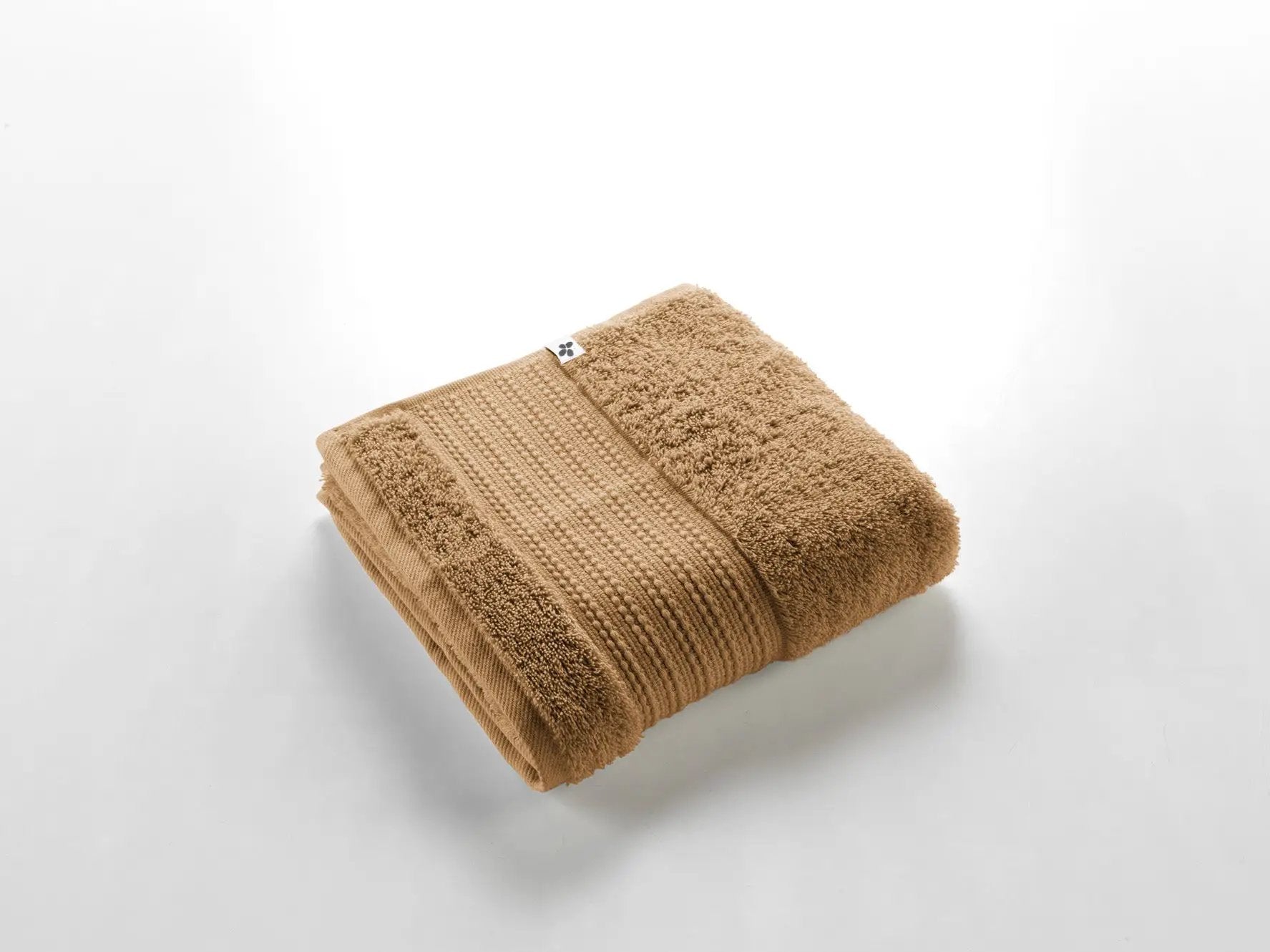 Serviette de toilette 50 x 90 cm GARANCE Camel by L'effet papillon