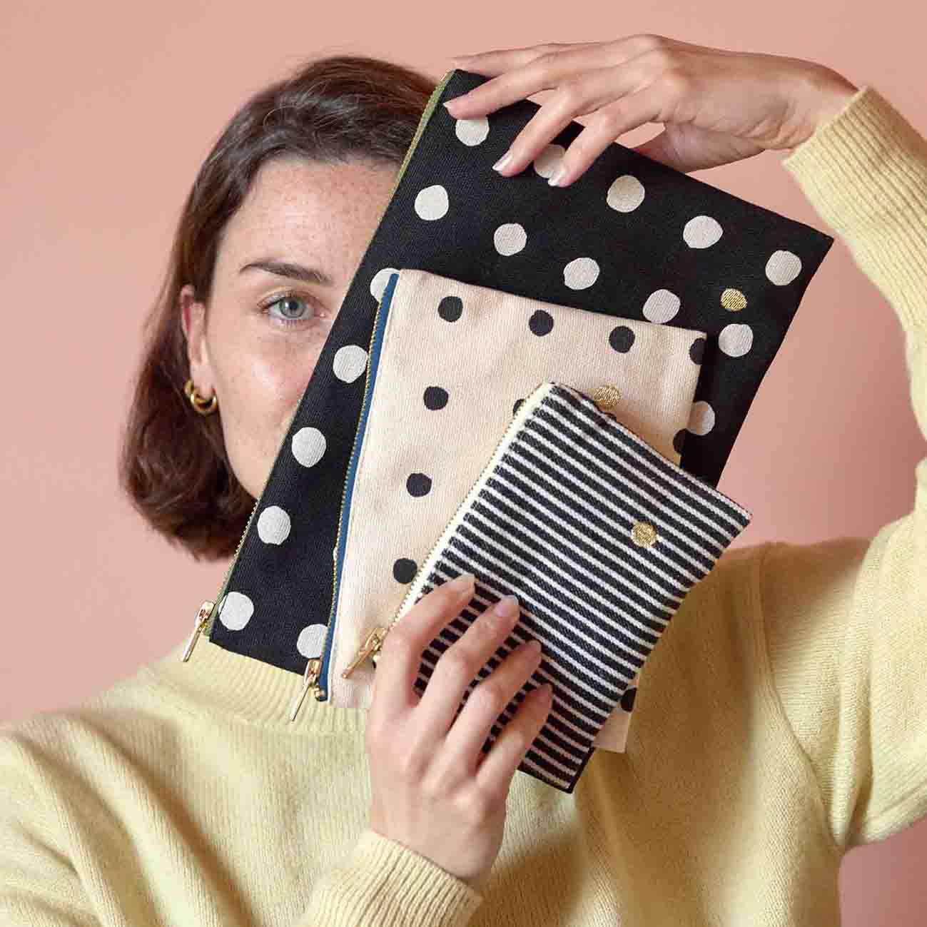 Pochette Mio Ecru La Cerise sur le Gâteau
