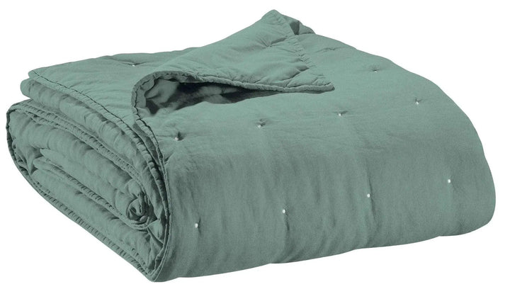 Jeté de lit stonewashed Zeff Sable by Vivaraise