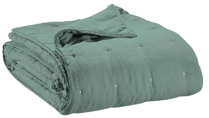 Jeté de lit stonewashed Zeff by Vivaraise