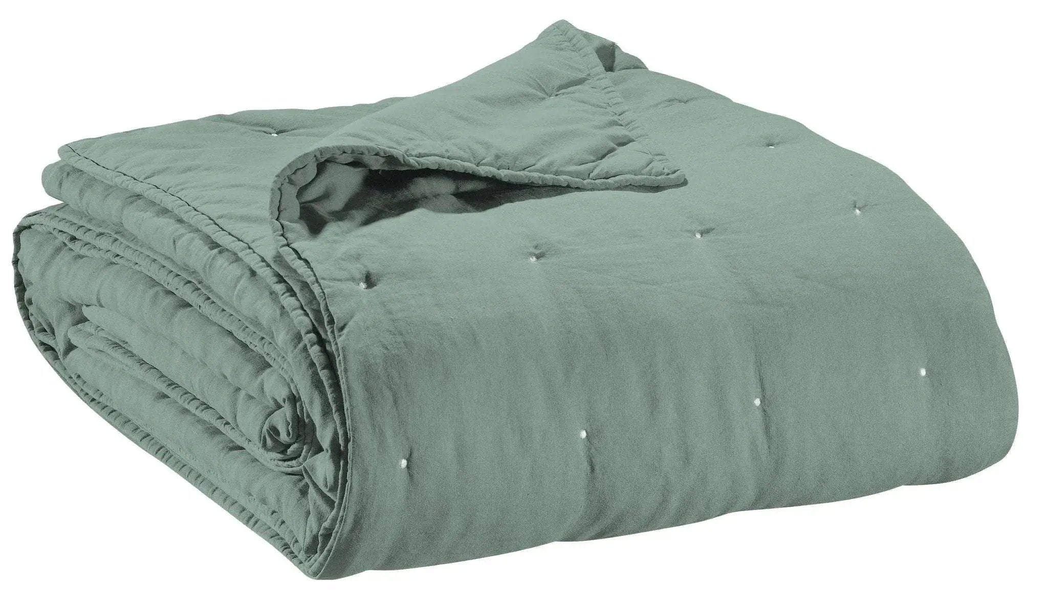 Jeté de lit stonewashed Zeff Sable by Vivaraise