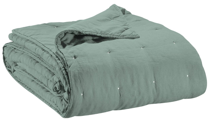 Jeté de lit stonewashed Zeff by Vivaraise