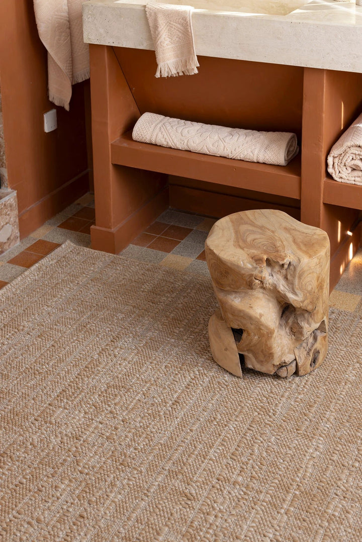 Tapis Mirko Naturel by Vivaraise