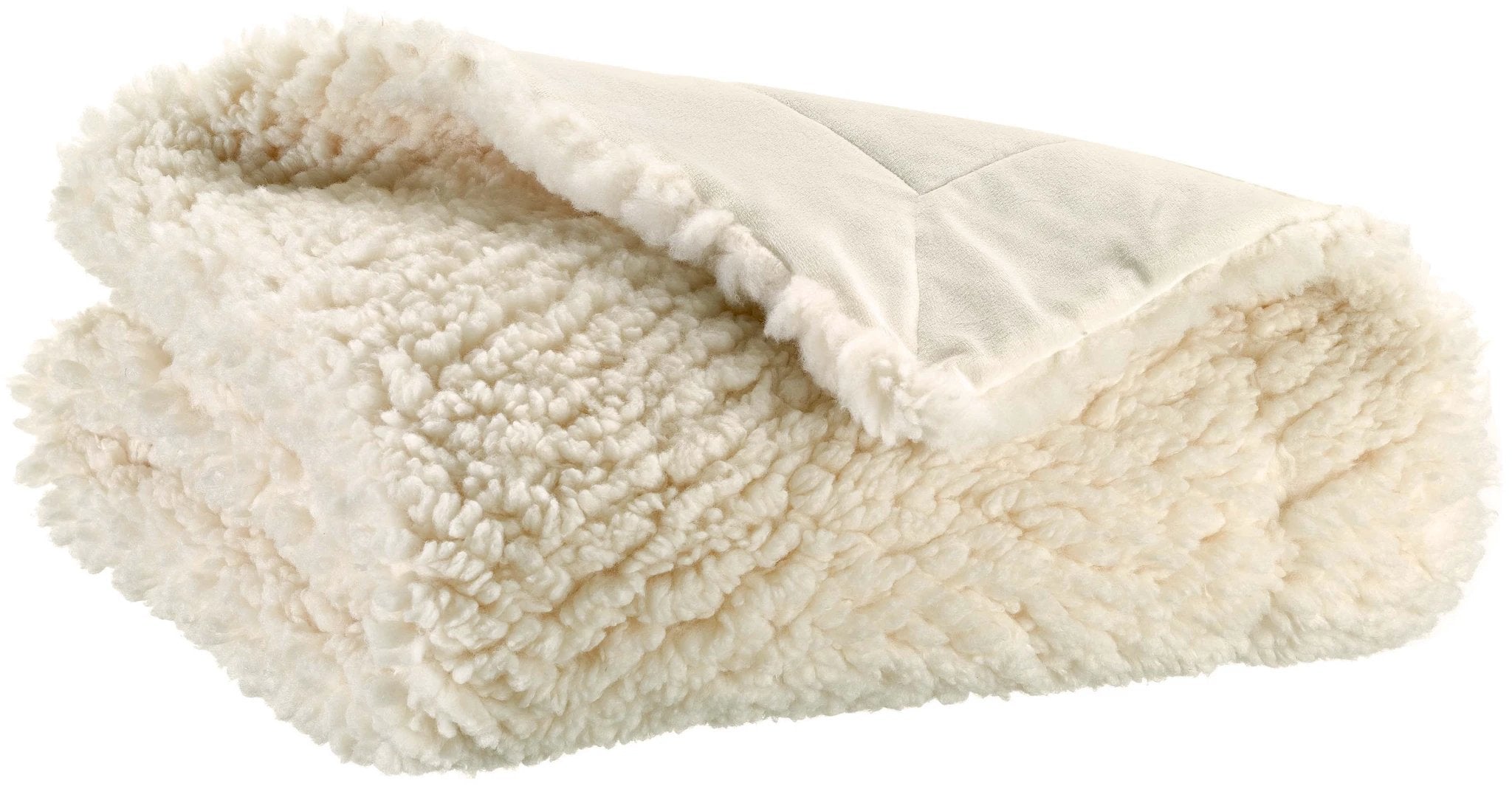 Plaid Noam Neige 140 x 180 by Vivaraise