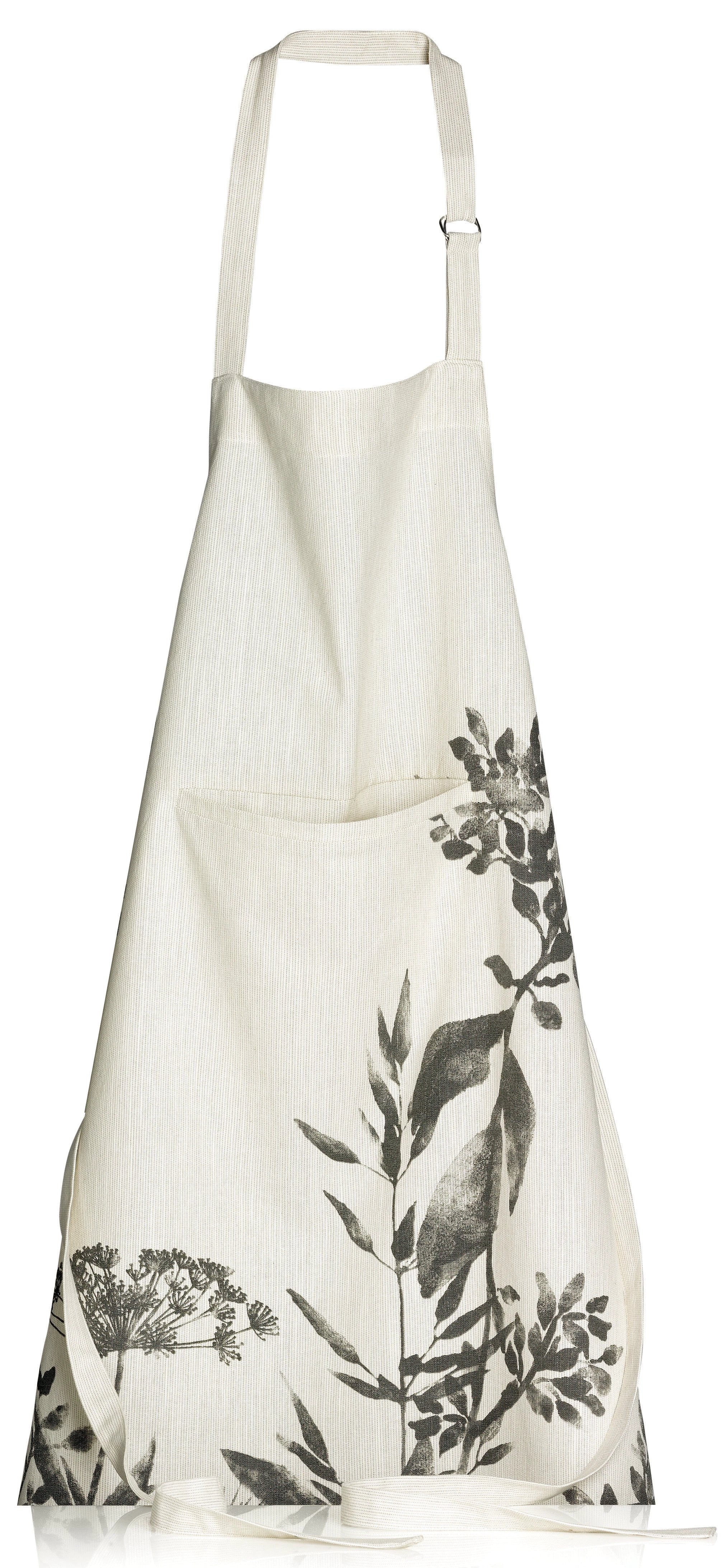Tablier de cuisine Fleuri Isam Ombre 80 x 85 by Winkler