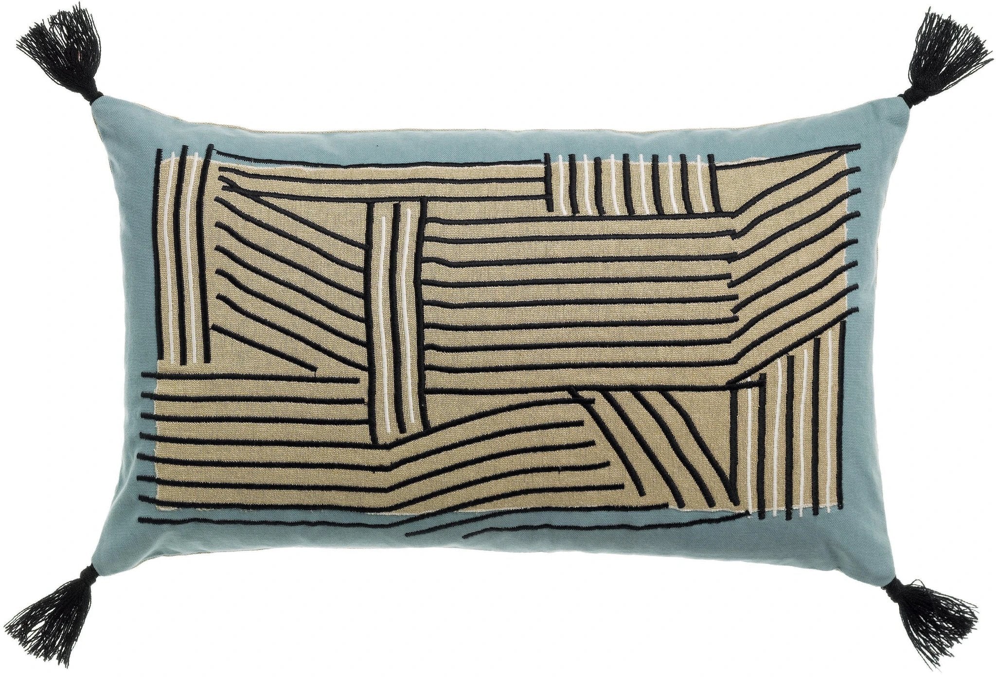 Coussin brodé Kori by Vivaraise