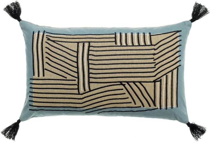 Coussin brodé Kori by Vivaraise