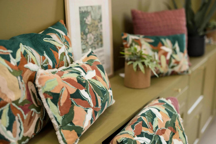Coussin brodé Alina by Vivaraise