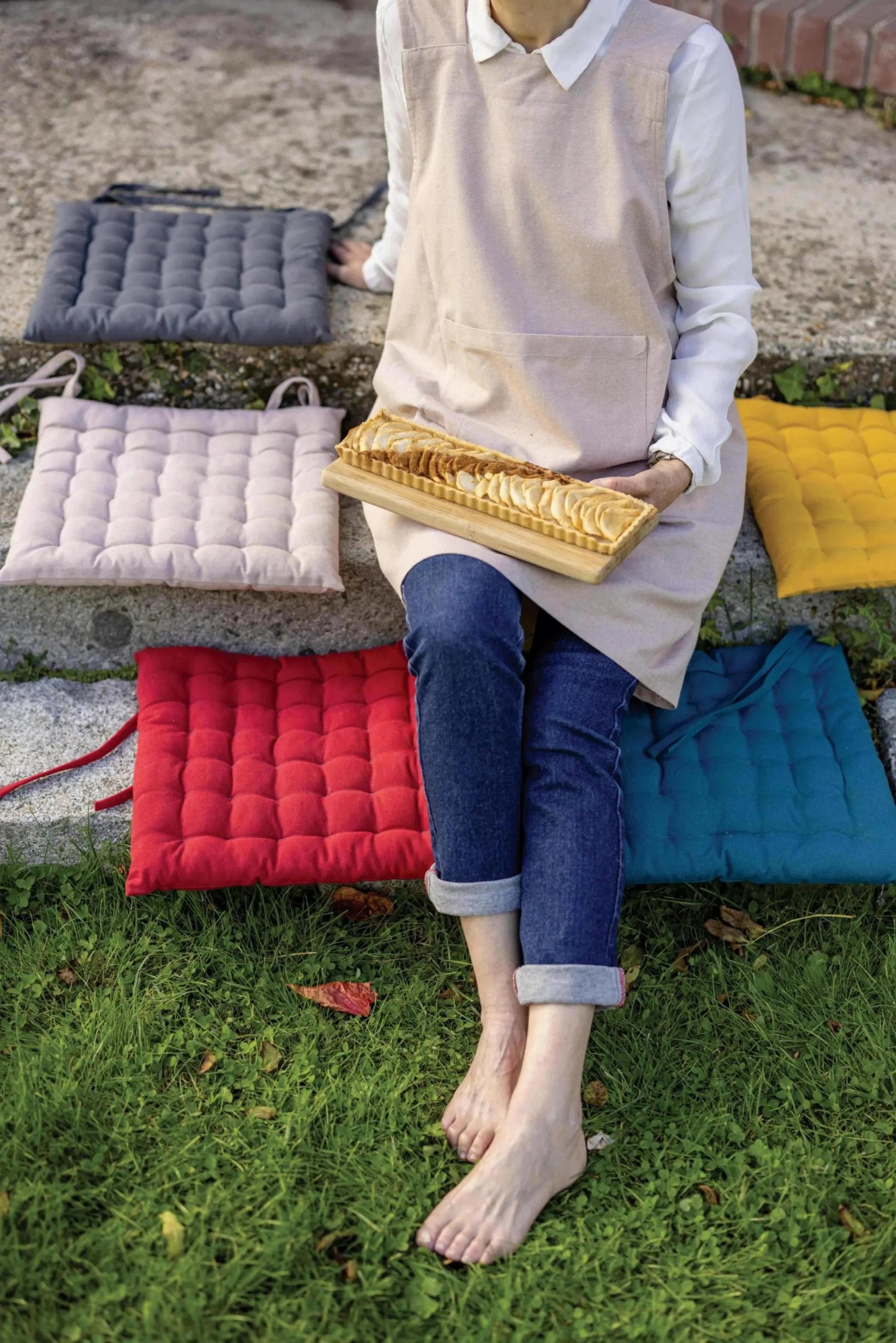 Galette de chaise 36 points Zea recyclée by Winkler