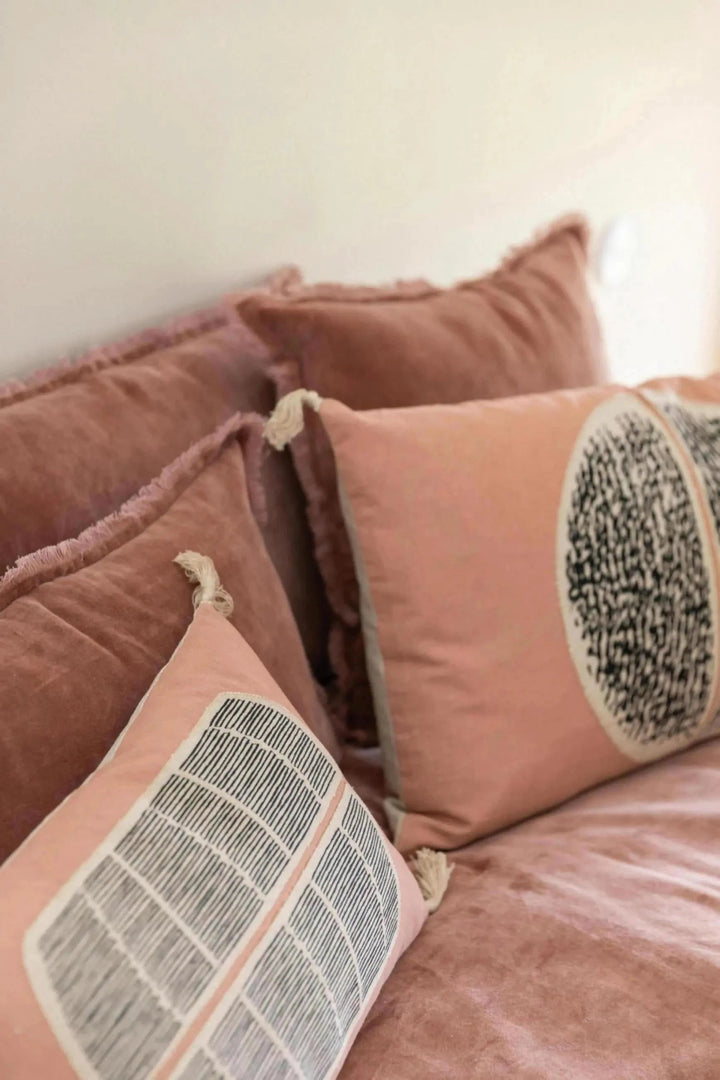 Coussin uni Fara by Vivaraise
